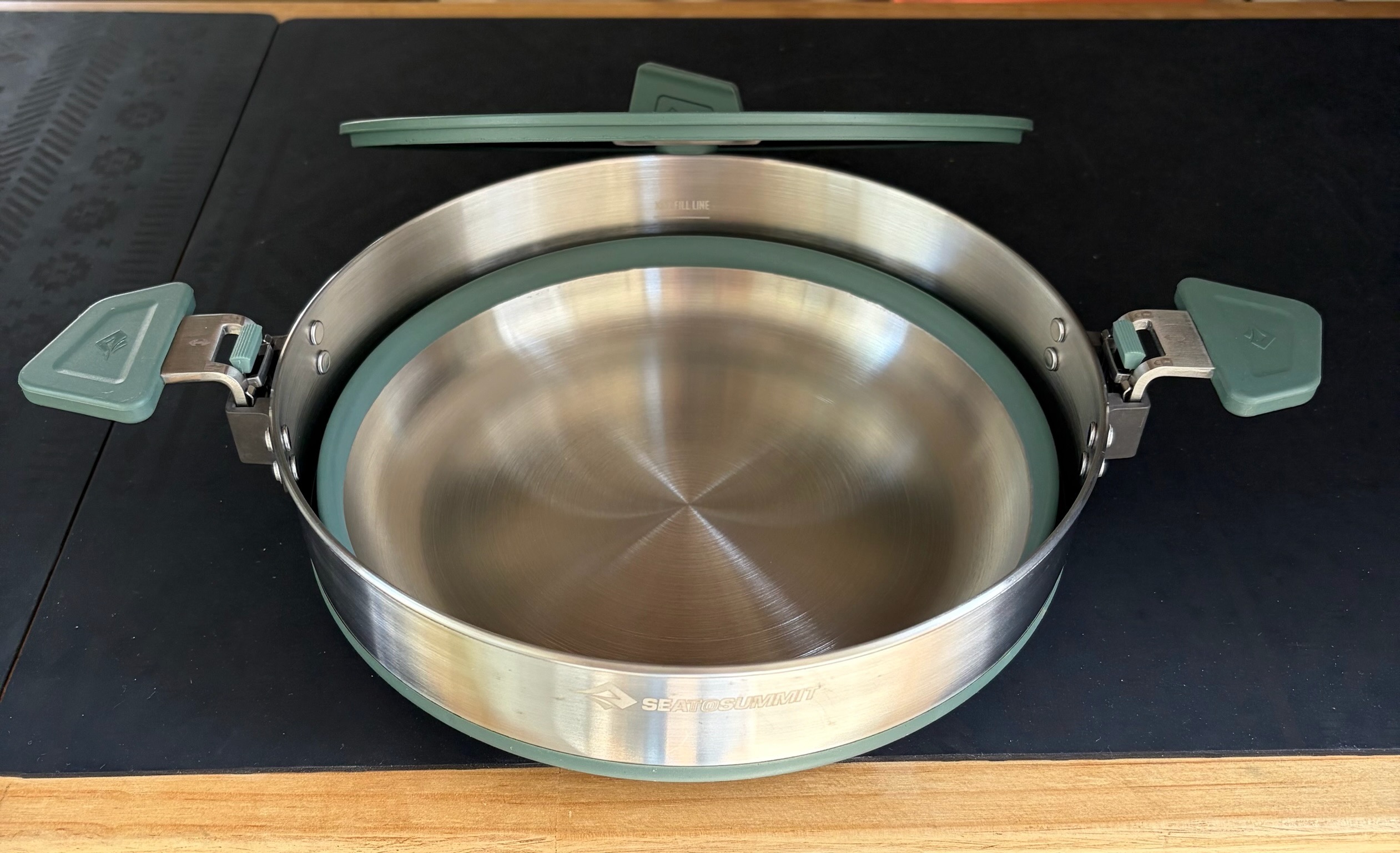 ステンレスポット 内部