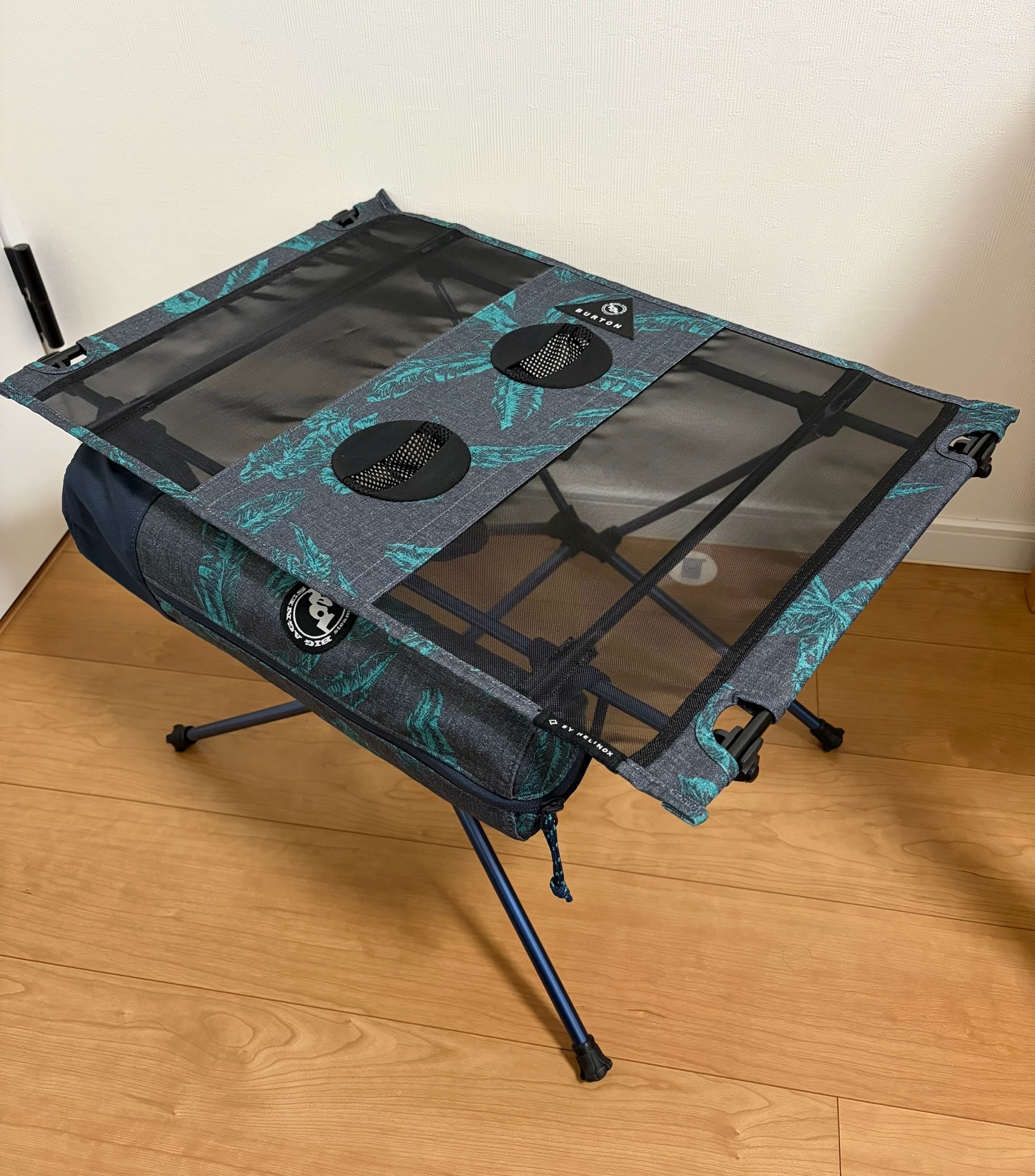 ヘリノックス テーブルワン 山賊マウンテンカバー付き