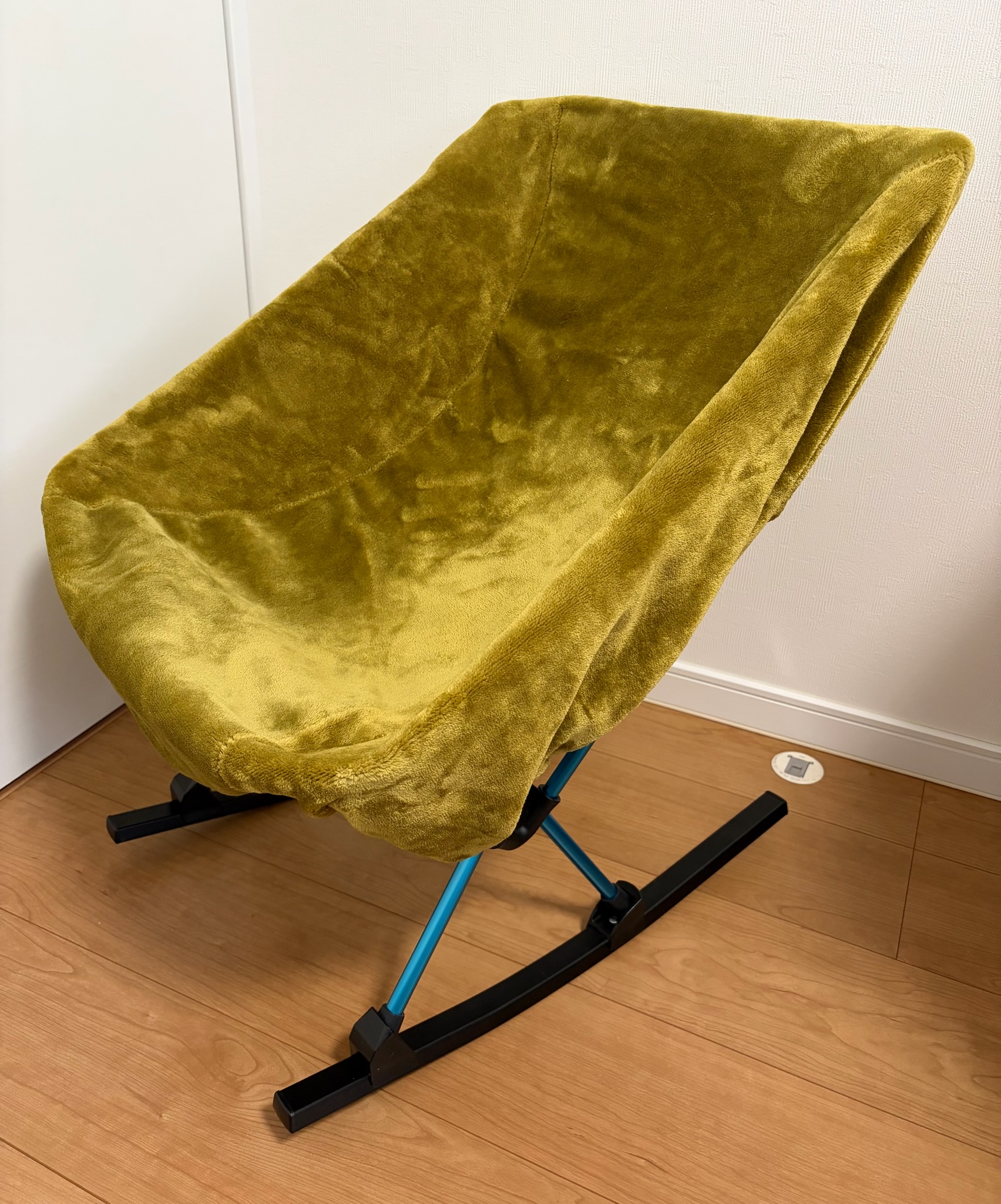 チェアゼロに難燃カバーを装着