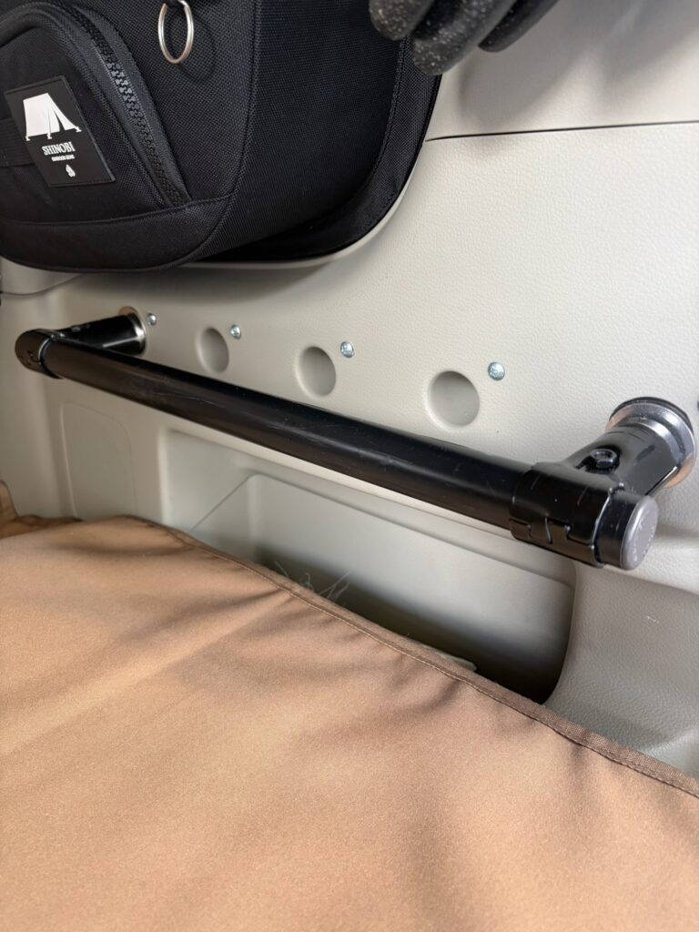 完成したDIYラゲッジボード