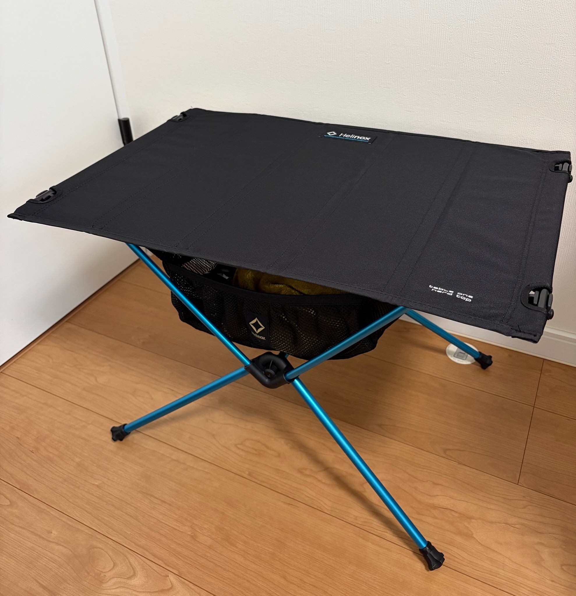 テーブルワン ハードトップ　ストレージポケット装着状態