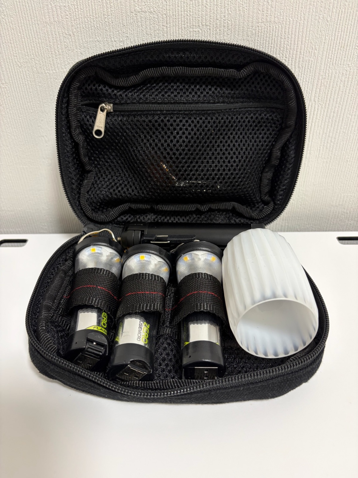C＆C.P.H. EQUIPEMENT マルチCASE開いた状態