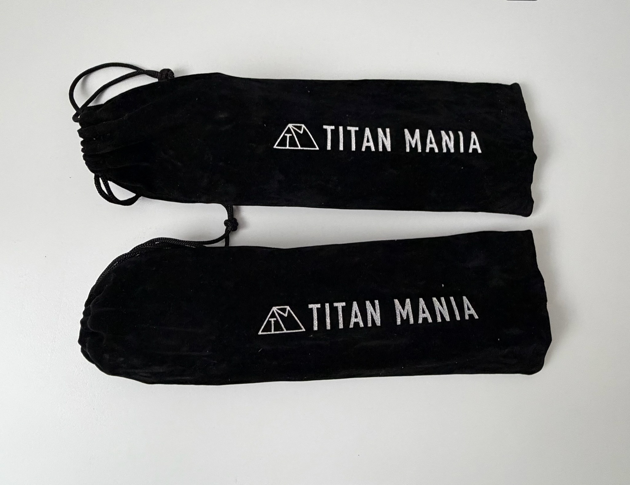 TITAN MANIAのペグ収納袋（巾着）2つ
