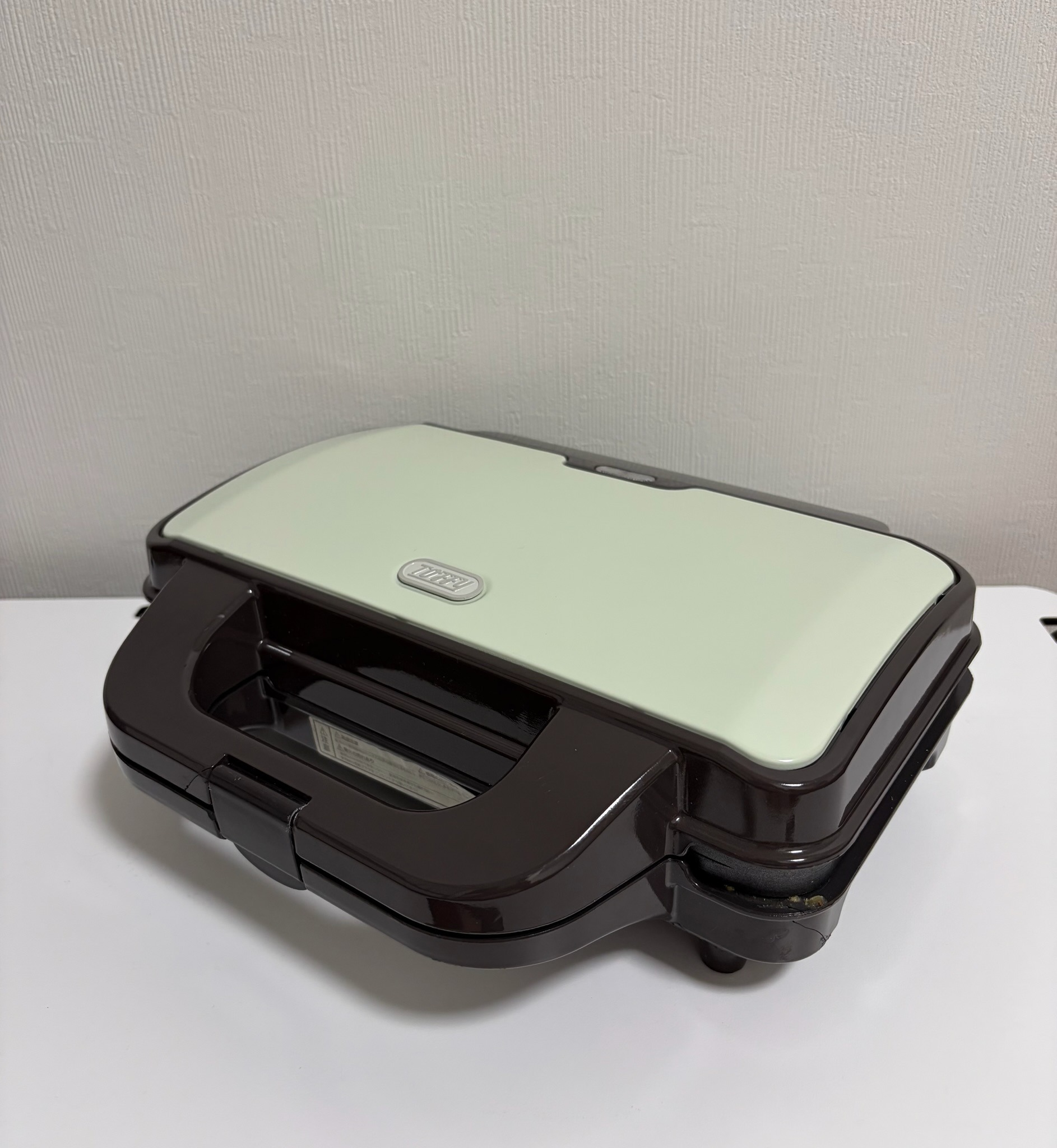 Toffy ホットサンドメーカー K-HS1 アッシュホワイト 本体
