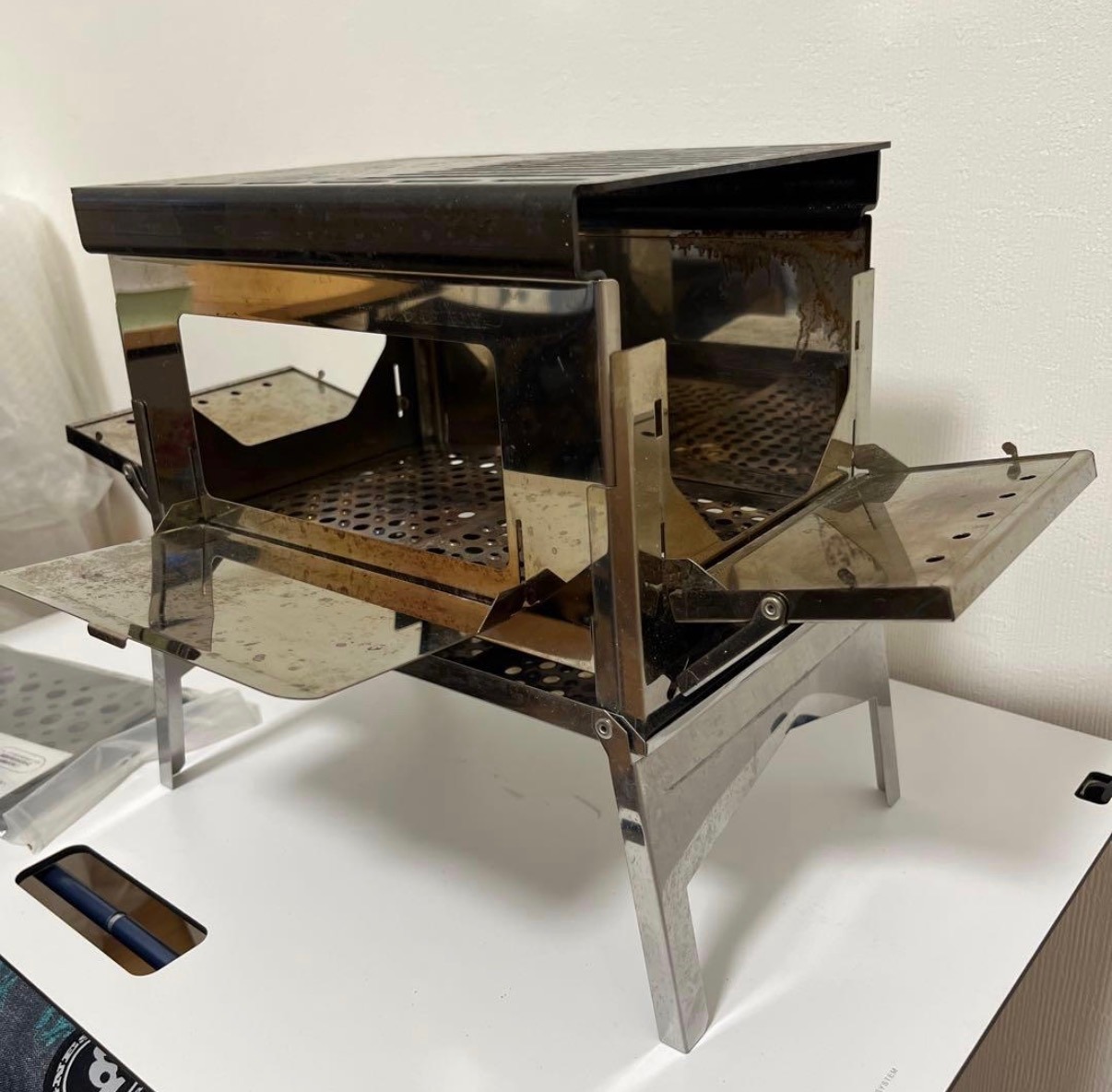 B-GO-WING 左右の扉を開いた状態