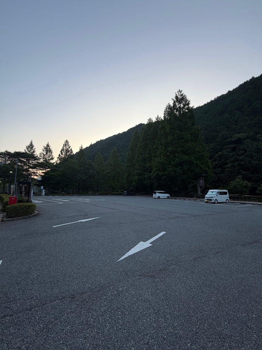 道の駅 杉原紙の里・多可の駐車場